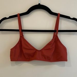 Solid & Striped Bikini Top